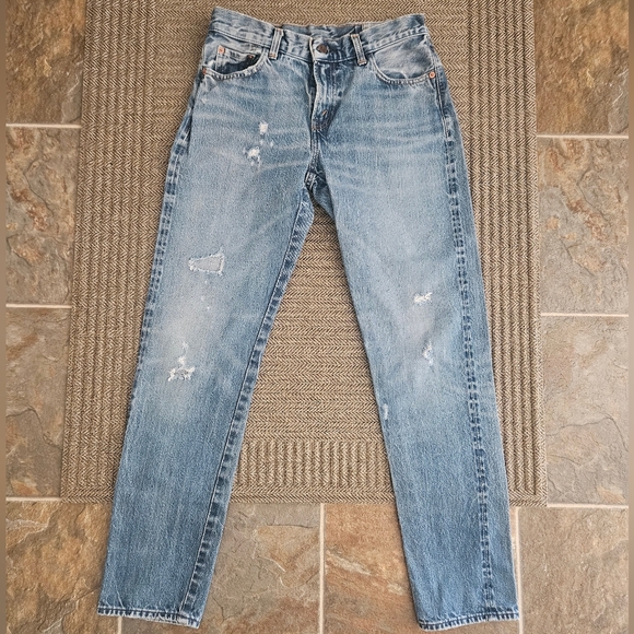 RARE Levi's (1967) 505-0217 Selvedge W/Big E Jeans/Black Bar Tack - Picture 5 of 11